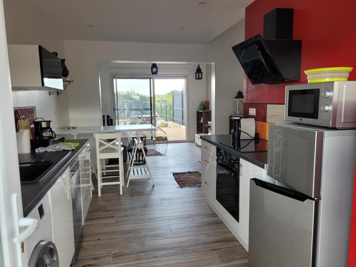 Gite Du Soleil Maison Lumineuse Avec Terrasse Solarium Parking Prive Sorède Exterior foto